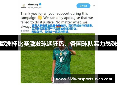 欧洲杯比赛激发球迷狂热，各国球队实力悬殊